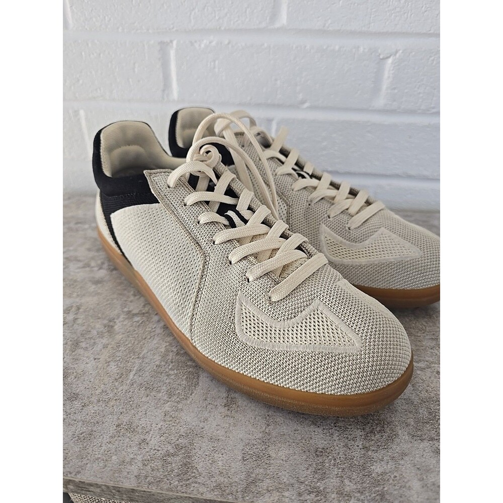 Rothy’s The RS01 Sneaker Men’s Size 8 Panther White Black Knit Casual Low Top - Picture 8 of 16